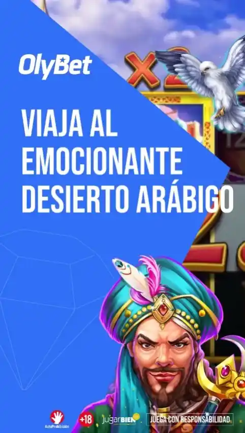 Juego destacado de OlyBet con temática desértica